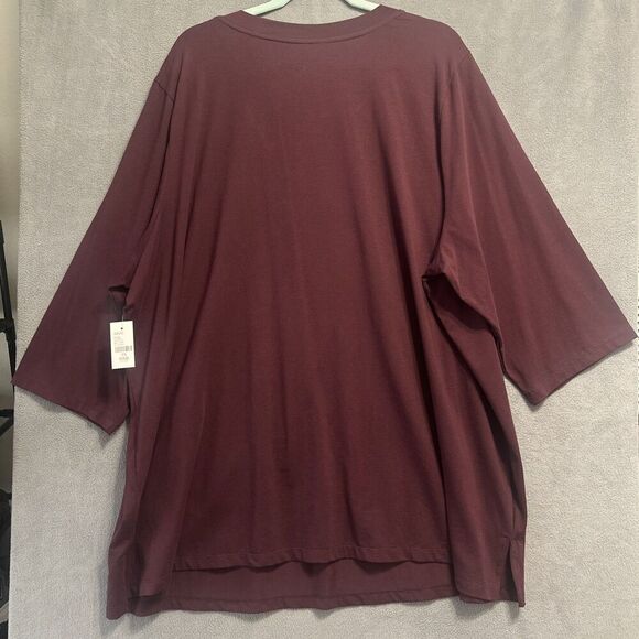 NWT Catherines Suprema Collection T-shirt Stretch Plus Size 3X 26/28 Purple - Picture 5 of 9